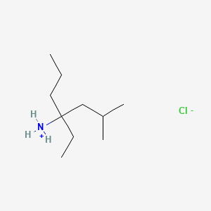 4-Ethyl-2-methyl-4-heptanamine hydrochloride