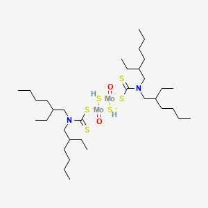 Molybdenum, bis[bis(2-ethylhexyl)carbamodithioato-kappaS,kappaS']dioxodi-mu-thioxodi-