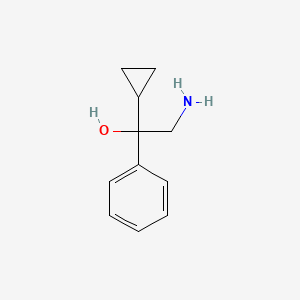 2-Amino-1-cyclopropyl-1-phenylethanol