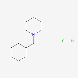 Piperidine, 1-(cyclohexylmethyl)-, hydrochloride