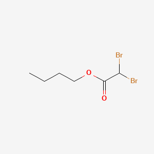 molecular formula C6H10Br2O2 B13770135 Butyl dibromoacetate CAS No. 59956-56-8