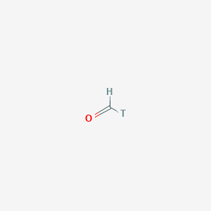 molecular formula CH2O B13770156 Formaldehyde, [3H] CAS No. 88891-38-7