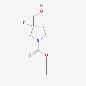 Tert-butyl 3-fluoro-3-(hydroxymethyl)pyrrolidine-1-carboxylate