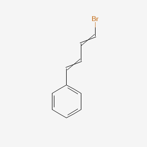 molecular formula C10H9Br B13770337 4-Bromobuta-1,3-dienylbenzene 