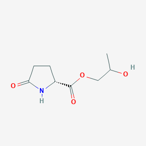 molecular formula C8H13NO4 B13770371 2-hydroxypropyl (2R)-5-oxopyrrolidine-2-carboxylate CAS No. 52317-07-4