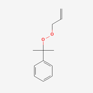 molecular formula C12H16O2 B13770390 Allyl cumyl peroxide CAS No. 61808-93-3