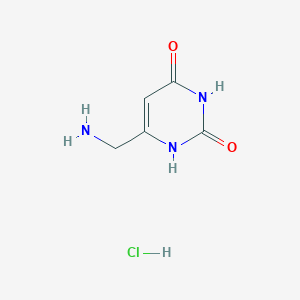 6-(Aminomethyl)-2,4(1H,3H)-pyrimidinedione hcl