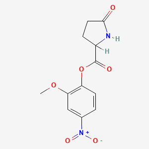 molecular formula C12H12N2O6 B13770480 Einecs 258-506-4 CAS No. 53375-50-1