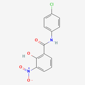 Salicylanilide, 4'-chloro-3-nitro-