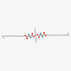 2-Butenedioic acid (2Z)-, 1,1'-(dibutylstannylene) 4,4'-diisopentadecyl ester