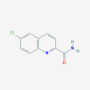 6-chloro-2-Quinolinecarboxamide