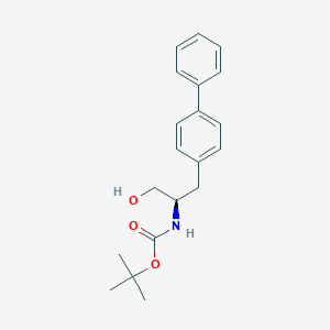 (R)-tert-butyl (1-([1,1'-biphenyl]-4-yl)-3-hydroxypropan-2-yl)carbaMate
