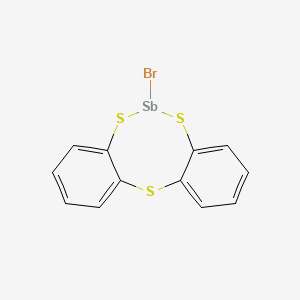 6-Bromo-6H-dibenzo[d,g][1,3,6,2]trithiastibocine