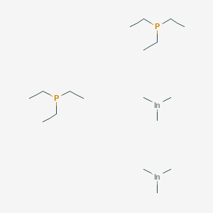 Trimethyl(triethylphosphine)indium