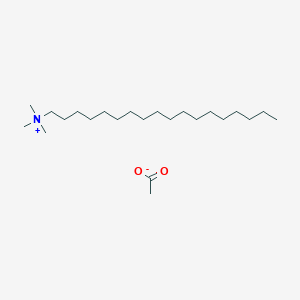 Octadecyltrimethylammonium acetate