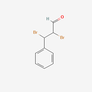 2,3-Dibromo-3-phenylpropanal