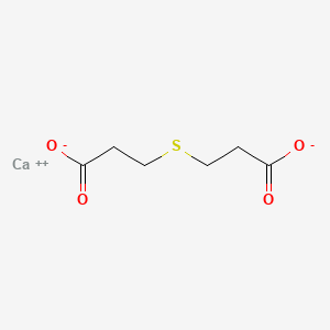 molecular formula C6H8CaO4S B13770757 Calcium 3,3'-thiobispropionate CAS No. 67151-67-1