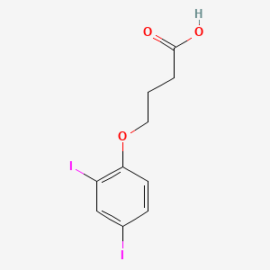 Butyric acid, 4-(2,4-diiodophenoxy)-