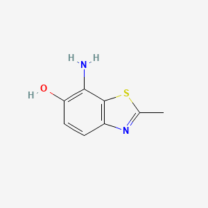 7-Amino-2-methyl-1,3-benzothiazol-6-ol