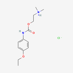 2-(Dimethylamino)ethyl p-ethoxycarbanilate hydrochloride