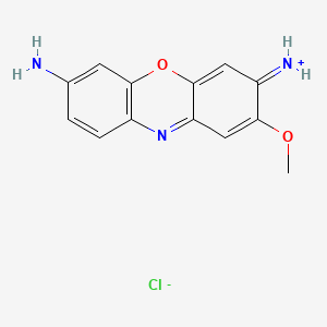 3,7-Diamino-2-methoxyphenoxazin-5-ium chloride