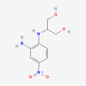 1,3-Propanediol, 2-[(2-amino-4-nitrophenyl)amino]-