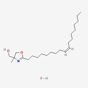 (Z)-4,5-Dihydro-4-methyl-2-(9-octadecenyl)oxazole-4-methanol hydrofluoride