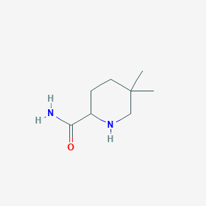 2-Piperidinecarboxamide, 5,5-dimethyl-