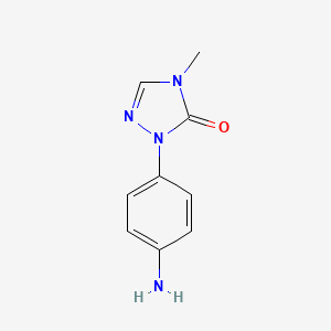 1-(4-aminophenyl)-4-methyl-4,5-dihydro-1H-1,2,4-triazol-5-one