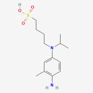 1-Butanesulfonic acid, 4-[(4-amino-3-methylphenyl)(1-methylethyl)amino]-