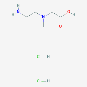 2-[(2-Aminoethyl)(methyl)amino]acetic acid dihydrochloride