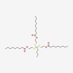 B13771511 Butyltintris(2-mercaptoethyl nonanoate) CAS No. 68298-36-2