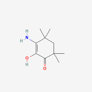 3-Amino-2-hydroxy-4,4,6,6-tetramethylcyclohex-2-en-1-one