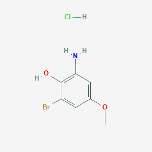 2-Amino-6-bromo-4-methoxyphenol hydrochloride