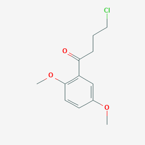 4-Chloro-1-(2,5-dimethoxyphenyl)butan-1-one