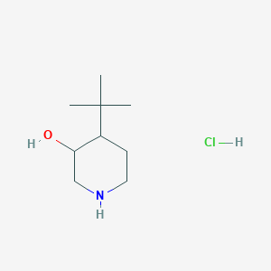 4-Tert-butylpiperidin-3-ol hydrochloride