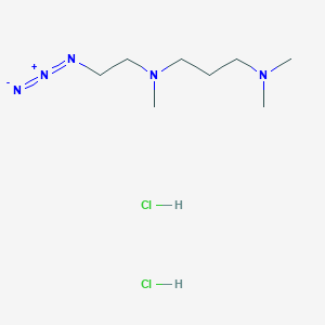 (2-Azidoethyl)[3-(dimethylamino)propyl]methylamine dihydrochloride