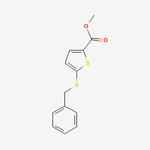 Methyl 5-(benzylsulfanyl)thiophene-2-carboxylate