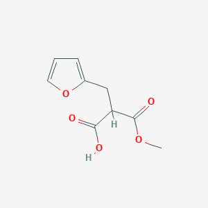 2-(Furan-2-ylmethyl)-3-methoxy-3-oxopropanoic acid