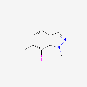 7-iodo-1,6-dimethyl-1H-indazole