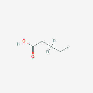 Pentanoic-3,3-D2 acid