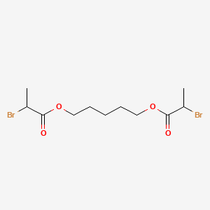 Pentane-1,5-diyl bis(2-bromopropionate)