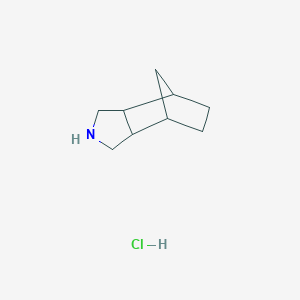4-Azatricyclo[5.2.1.0,2,6]decane hydrochloride