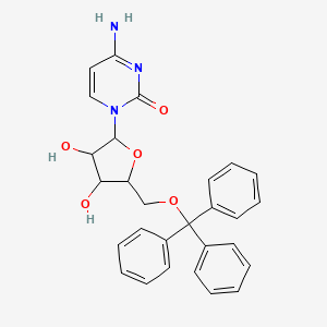 4-Amino-1-[3,4-dihydroxy-5-(trityloxymethyl)oxolan-2-yl]pyrimidin-2-one