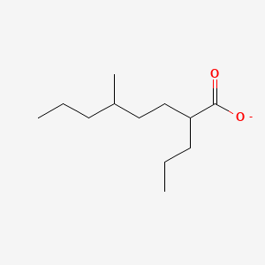 5-Methyl-2-propyloctanoate