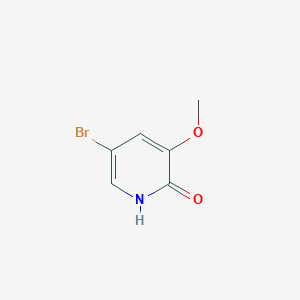 molecular formula C6H6BrNO2 B1377217 5-Bromo-3-methoxypyridin-2(1H)-one CAS No. 1189757-62-7