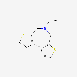 8-ethyl-5,11-dithia-8-azatricyclo[8.3.0.02,6]trideca-1(10),2(6),3,12-tetraene