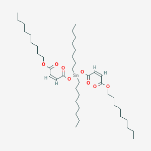 Nonyl (Z,Z)-6,6-dioctyl-4,8,11-trioxo-5,7,12-trioxa-6-stannahexacosa-2,9-dienoate