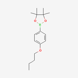 2-(4-Butoxyphenyl)-4,4,5,5-tetramethyl-1,3,2-dioxaborolane