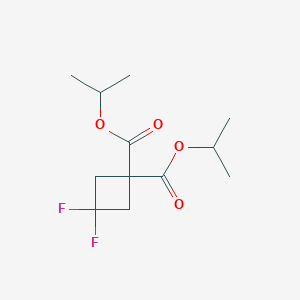 Diisopropyl 3,3-difluorocyclobutane-1,1-dicarboxylate